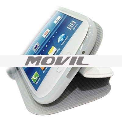 SCB-222 Fundas con ventana de vista para Samsung S3 I9300 SCB-222-2